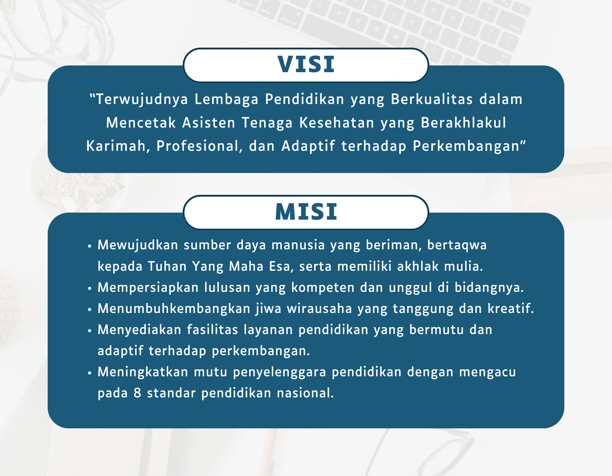Gambar Visi Misi